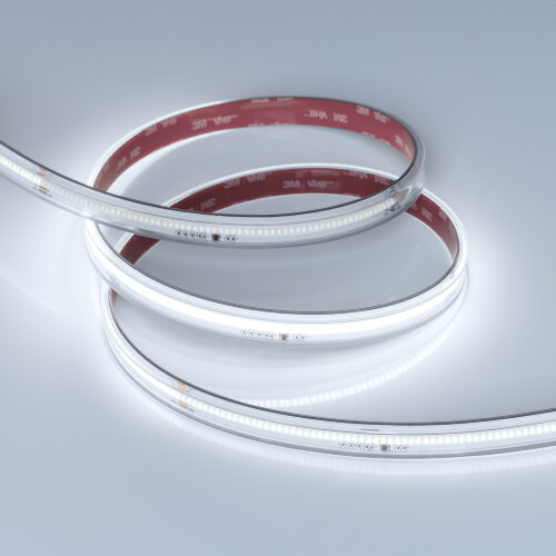 Светодиодная лента герметичная SPI-СОВ-PS-Х378-14mm 24V White6000-РХ63-ВРТ (7 W/m, IP67, 5m) (Arlight, бегущий огонь) 041741 - фото 3