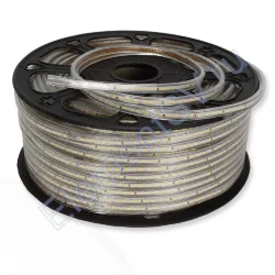 Светодиодная лента 220V 2835 120Led White, 220A, IP68
