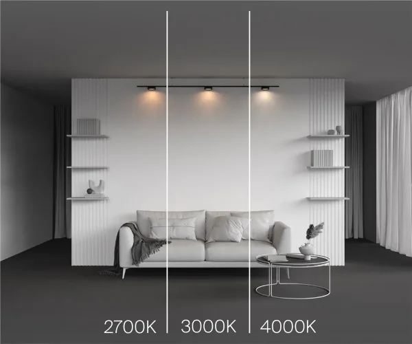 Трековый светильник Zon Levity 3000К 12Вт 100° (Черный) - фото 7