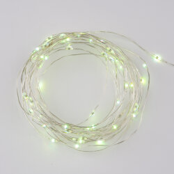 ULD-S0500-050-DTB-3AA-RC RGB IP20 DEW Гирлянда светодиодная Роса на батарейках 3AA не в-к, 5м, 50 светодиодов, RGB свет, Пульт ДУ в-к, Провод прозрачный, TM Uniel