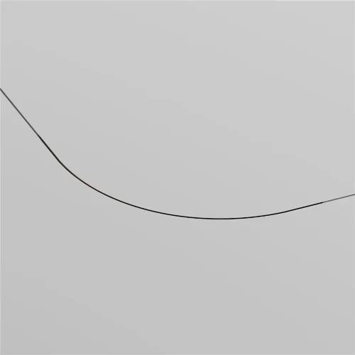 Коннектор радиусный D900 встраиваемый под ГКЛ 9,5мм Levity черный (Черный) - фото 5