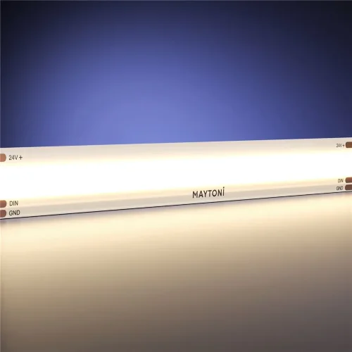 Светодиодная лента 24В COB 12Вт/м 3000K 5м IP 20 201254 (Белый) - фото 2