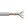 Кабель витая пара U/UTP кат.5E 4 пары solid PVC сер. TERACOM EKF TRC-5EUTP-04PVC-GY-IN3 - фото 2