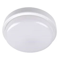 Светильник светодиодный 'Банник' PBH-PC2-RA 12Вт 4000К IP65 ЖКХ ДБП кругл. пылевлагозащ. бел. JazzWay 1035660