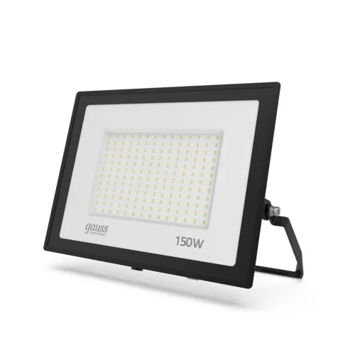 Прожектор светодиодный Elementary 150Вт 6500К IP65 12750лм ПРОМО G2 черн. GAUSS 613100150P - фото