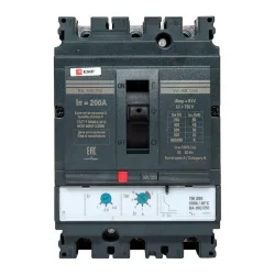 Выключатель автоматический 3п 250/200А 45кА ВА-99C Compact NS PROxima EKF mccb99C-250-200