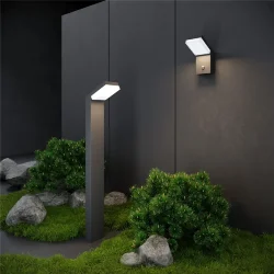 Ландшафтный светодиодный светильник серый Sensor IP54 1542 TECHNO LED серый (053949)