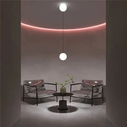 Подвесной светильник Twins 3000K 20Вт (Черный) - фото 6