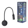 ULT-F21-3W-4000K IP20 BLACK Светильник светодиодный настенный гибкий для интерьерного освещения, 85-265В, Белый свет 4000К, Черный, TM Uniel - фото 7