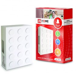 Звонок проводной электромеханический ЗП-3 Бим-Бом БЕЛЫЙ IN HOME