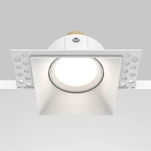 Встраиваемый светильник Точка / Dot 1*GU10 10 Вт (Белый) DL042-01-SQ-W - фото 12