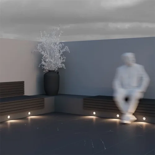 Встраиваемый светильник Limo 3000К 3Вт IP 65 (Белый) - фото 7