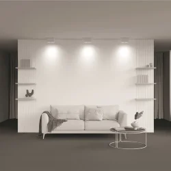 Потолочный светильник Atom GU10 2x10Вт (Белый)