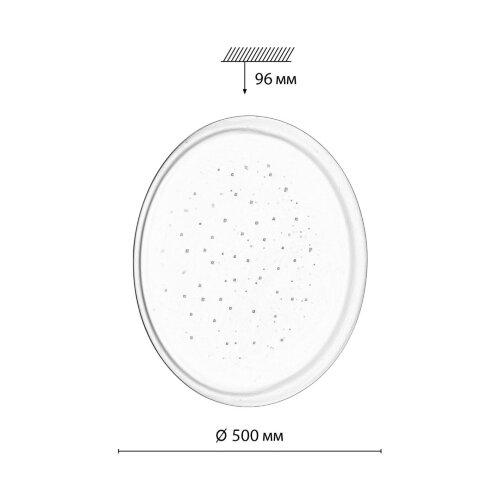 Настенно-потолочный светильник «Sonex» 7774/ELN, серия: JOLLY (накладной). Фото 4.