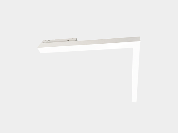 Светильник трековый угловой , серия SY-LINK, Белый, 24Вт, IP20, Теплый белый (3000К), SY-LINK-AN-WH-24-WW. Фото 2