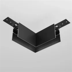 Коннектор угловой Exility накладной черный (Черный)