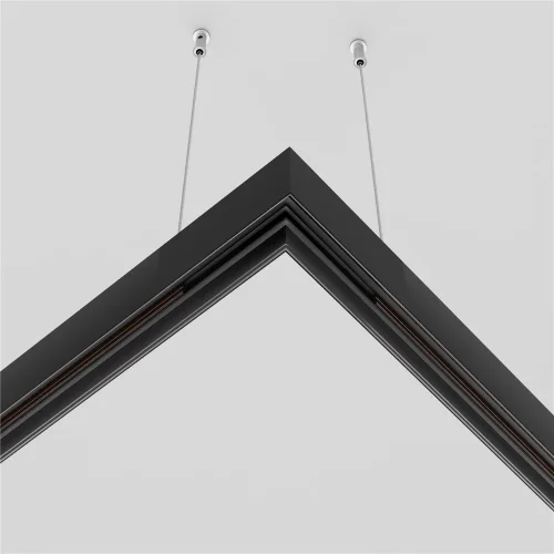 Коннектор угловой Exility накладной черный (Черный) TRA034HCL-41B - фото 3