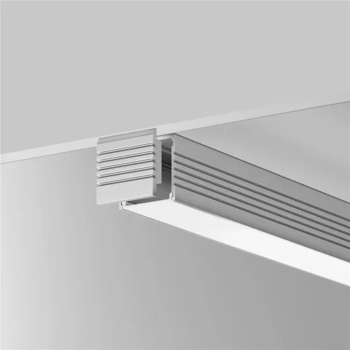 Алюминиевый профиль накладной 35x35 (Серебро, 2 м), ALM-3535AT-S-2M 631008 (Серебро) - фото 6