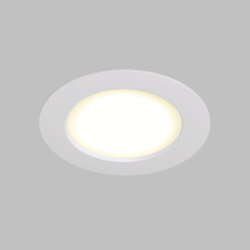 Встраиваемый светильник, IP 20, 5Вт, LED, белый, пластик, Denkirs DK3046-WH