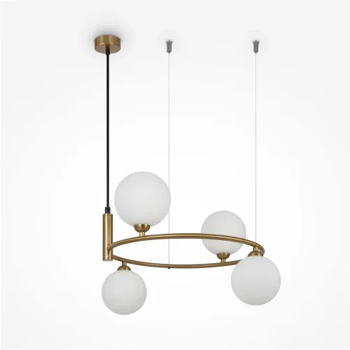 Подвесной светильник Круг / Ring G9х4 (Медь) MOD013PL-04BS1 - фото 12