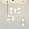 Подвесной светильник Круг / Ring G9х4 (Медь) MOD013PL-04BS1 - фото 13