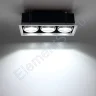 Светодиодный светильник карданный AR90-3 OD3 (220V, 3х20W, white) - фото 2.