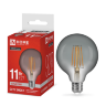 Лампа светодиодная LED-GL95-deco smoky 11Вт 230В E27 4000K 920Лм 95мм дымчатая IN HOME - Фото