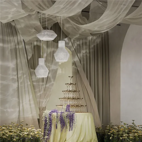 Подвесной светильник Freya FR5405PL-01W (Молочный) - фото 8