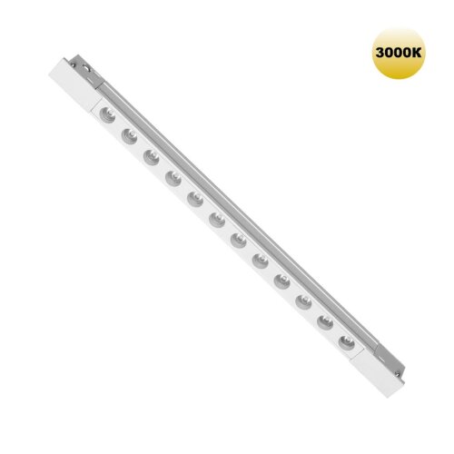 Трековый светильник для низковольтного шинопровода арт. 135179-135180 «Novotech» 359510, серия: FLUM (крепление к треку). Фото 1.