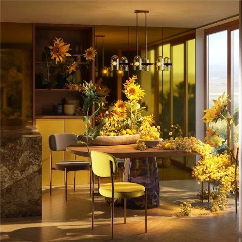 Подвесной светильник Freya FR5427PL-06BS (Латунь) - фото 7