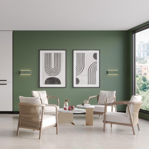 Настенный светодиодный светильник с переключателем цв.температуры «Novotech» 359402, серия: YESO. Фото 2.