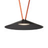 DK5569-BK Cветильник для трека-ремня Belty, серия Flow, со светодиодом, D600*H122мм, 48V DC, 24W, RA90, 120°, 3000K, IP20, черный, алюминий. Фото 3