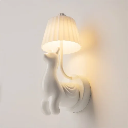 Настенный светильник (бра) Сеньор Альпака / Senor Alpaca 3000К 8Вт (Белый) MOD377WL-L6W3K - фото 11
