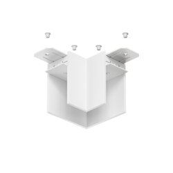 Угловой соединитель для шинопровода SMART белый, Denkirs TR2102-WH
