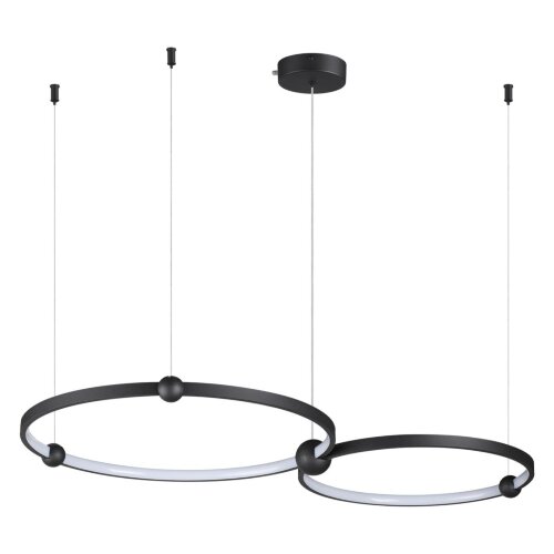 Люстра подвесная «LUMION» 6533/80L, серия: DIEGO (крепление на планке). Фото 1.