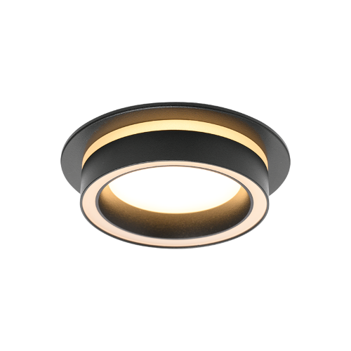 Светильник WOLTA WDL-GX53/06BL-R под лампу GX53 Черный LUCE - фото 3.