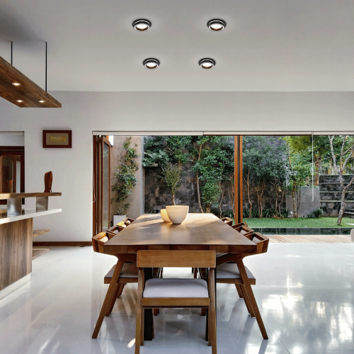 Светильник WOLTA WDL-GX53/06BL-R под лампу GX53 Черный LUCE - фото 5.