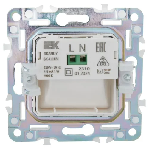 Подсветка светодиодная SKANDY встраив. SK-L01Bl черн. IEK SK-FL20-K02 - фото 3