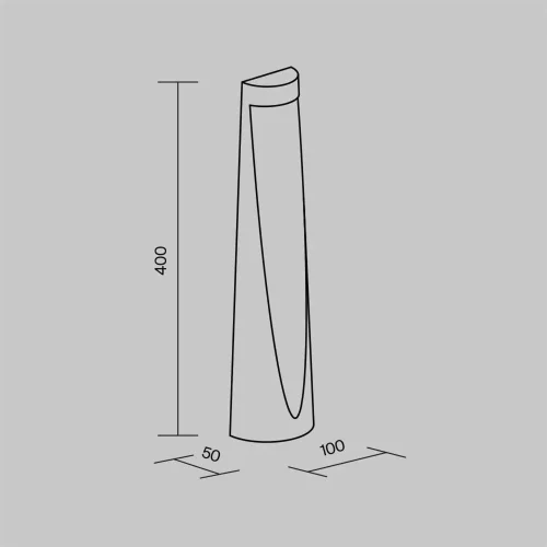 Ландшафтный светильник Konus 3000K 7Вт IP 65 (Графит) - фото 7