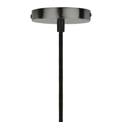 DLC-V-S24K-E27 TS-1M-BL PEARL BLACK Патрон декоративный, серия Vintage, с проводом 1м и креплением, Выключатель поворотный, Материал алюминий, Цвет черный жемчуг. - фото 4