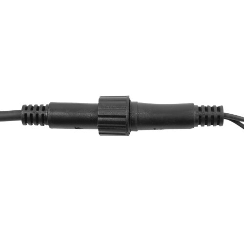 ULD-C3020-384-TBK WARM WHITE IP67 Занавес светодиодный с эффектом мерцания, 3х2м, Соединяемый, 384 светодиода, Теплый белый свет, Провод черный, TM Uniel - фото 6