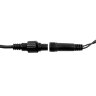 ULD-C3020-384-TBK WARM WHITE IP67 Занавес светодиодный с эффектом мерцания, 3х2м, Соединяемый, 384 светодиода, Теплый белый свет, Провод черный, TM Uniel - фото 7