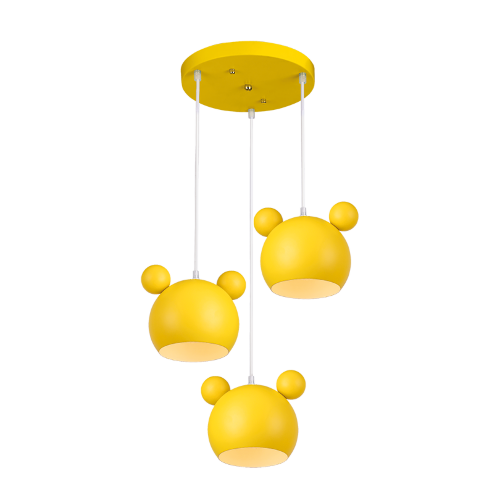 Светильник подвесной PANDA-PL40E27-3YL - фото.