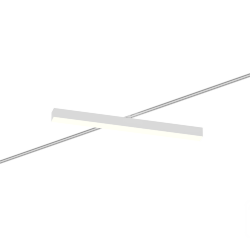 Трековый светильник 6063 5050 TR2 (RAL9003/750mm/Prizma — 4K/28W)