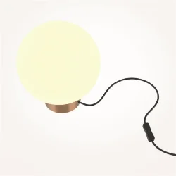 Настольный светильник Basic form E14х1 (Золото)