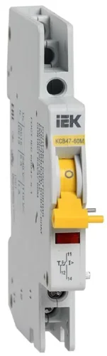 Контакт состояния КСВ47-60М на DIN-рейку для ВА47-60M KARAT IEK MVA31D-AK-1 - фото