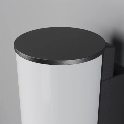 Настенный светильник (бра) Rock 3000K 12Вт IP 54 (Графит) - фото 11