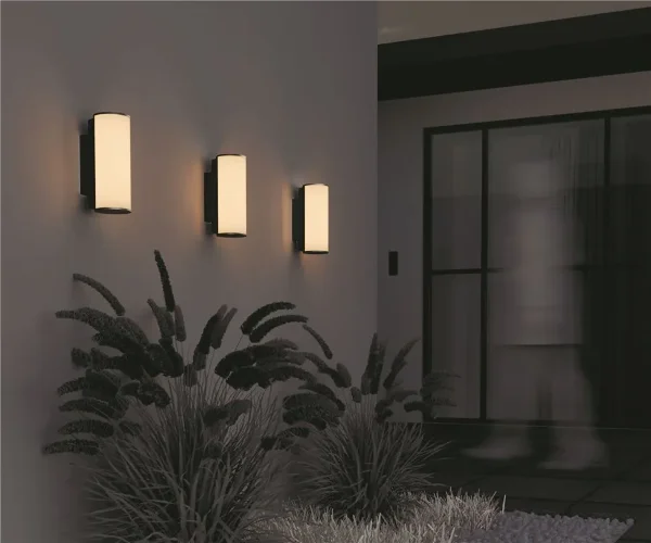 Настенный светильник (бра) Rock 3000K 12Вт IP 54 (Графит) - фото 7