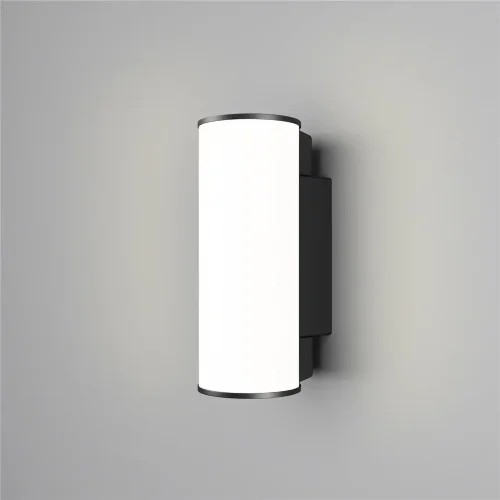 Настенный светильник (бра) Рок / Rock 3000K 12Вт IP 54 (Графит) O434WL-L12GF3K - фото 3