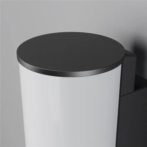 Настенный светильник (бра) Рок / Rock 3000K 12Вт IP 54 (Графит) O434WL-L12GF3K - фото 11